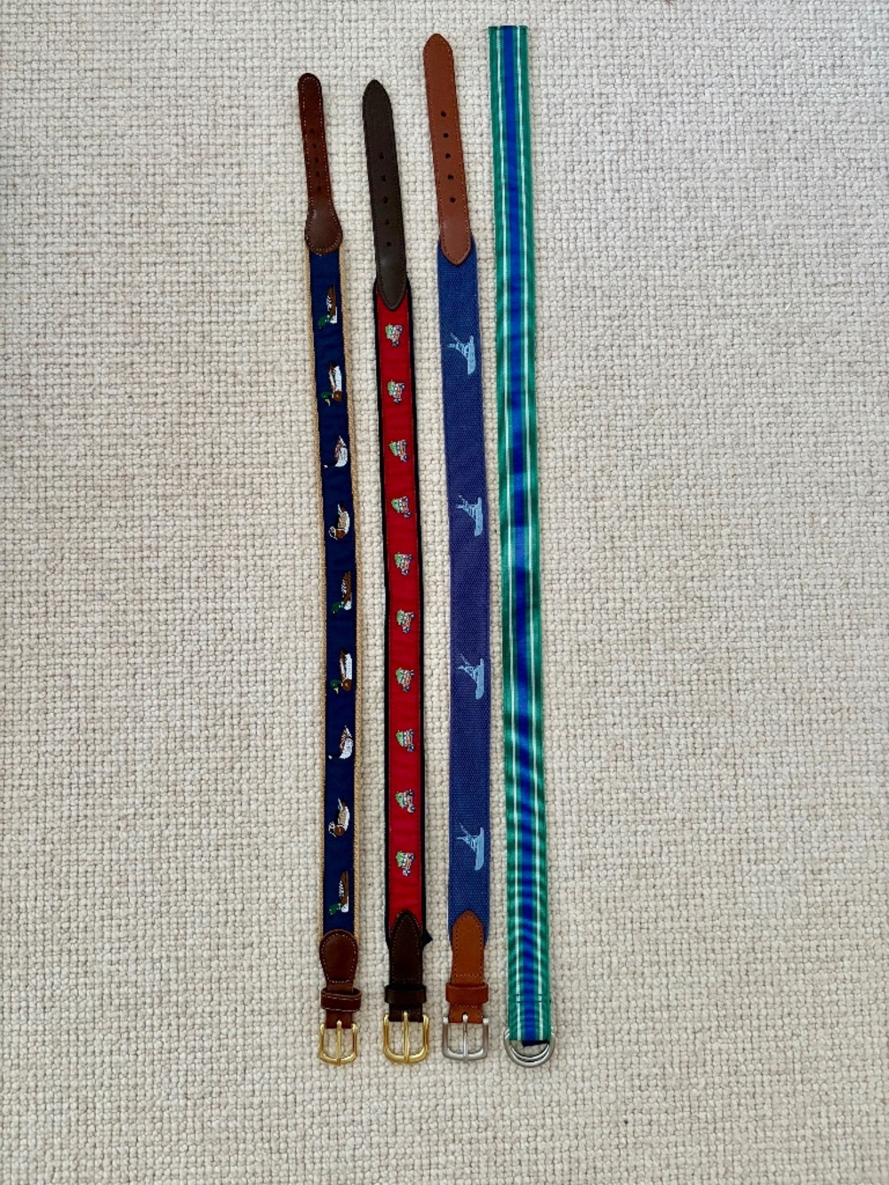 Boys Preppy Set of Belts (M/26)